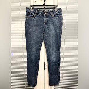 Bullhead Hermosa Super Skinny Womens Jeans Blue Denim size 9R